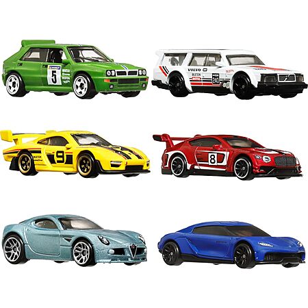 Pack Hot Wheels Car Culture Premium Euro Style Vehicles With