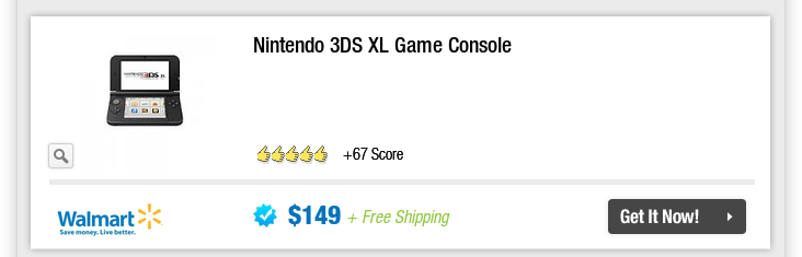 Nintendo 3DS XL Game Console