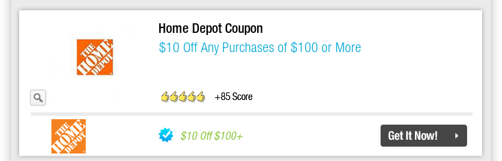 Home Depot Coupon