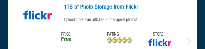 1TB of Photo Storage from Flickr