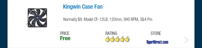 Kingwin Case Fan