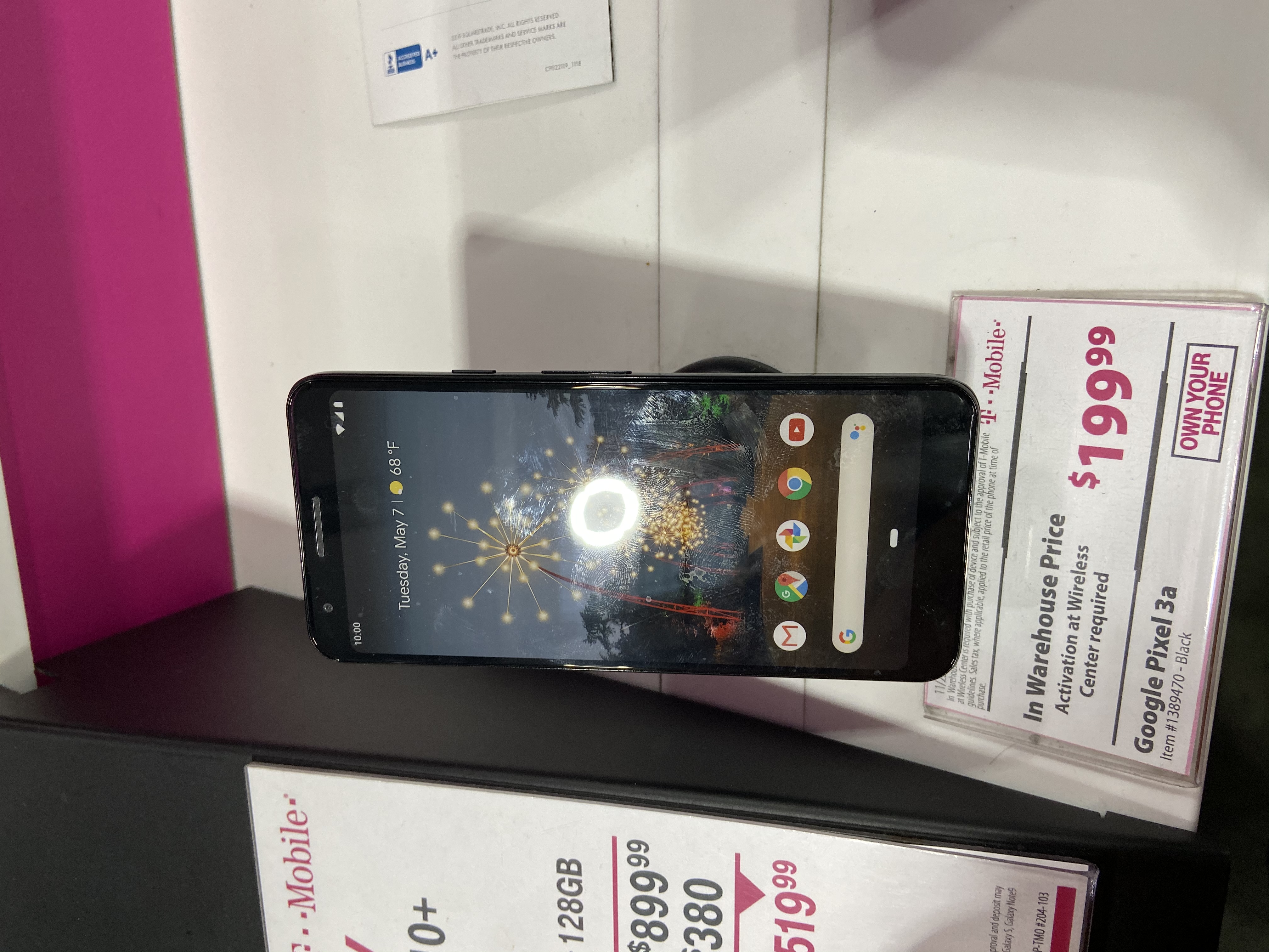 Costco has T-Mobile Pixel 3a for $200 B&M with activation