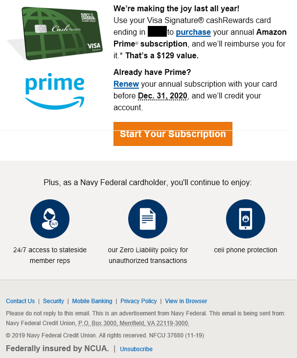 Navy federal new account promo code sales