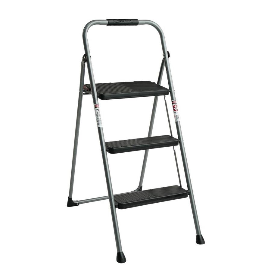 Werner 3 step  Foldable step stool 75% off..$10.00..Lowes