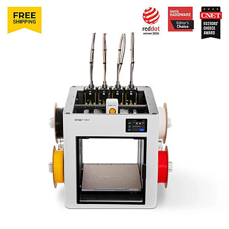 Snapmaker U1 4-Toolhead 3D Printer + Free Shipping $749