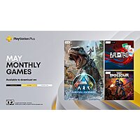 PlayStation Plus Monthly Games for May: Ark: Survival Ascended, Balatro, Warhammer 40,000: Boltgun (Subscription Required)
