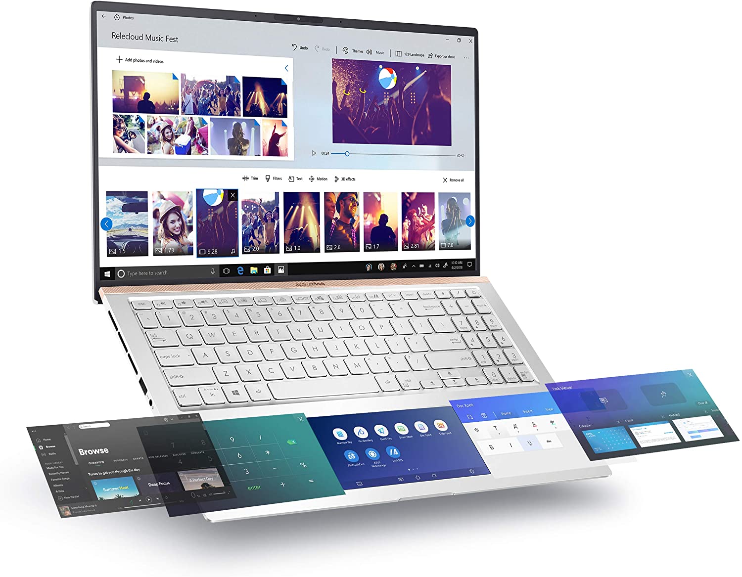 ASUS ZenBook 15 Laptop, 15.6” UHD 4K NanoEdge Display, Intel Core i7-10510U, GeForce GTX 1650, 16GB, 512GB PCIe SSD $1200