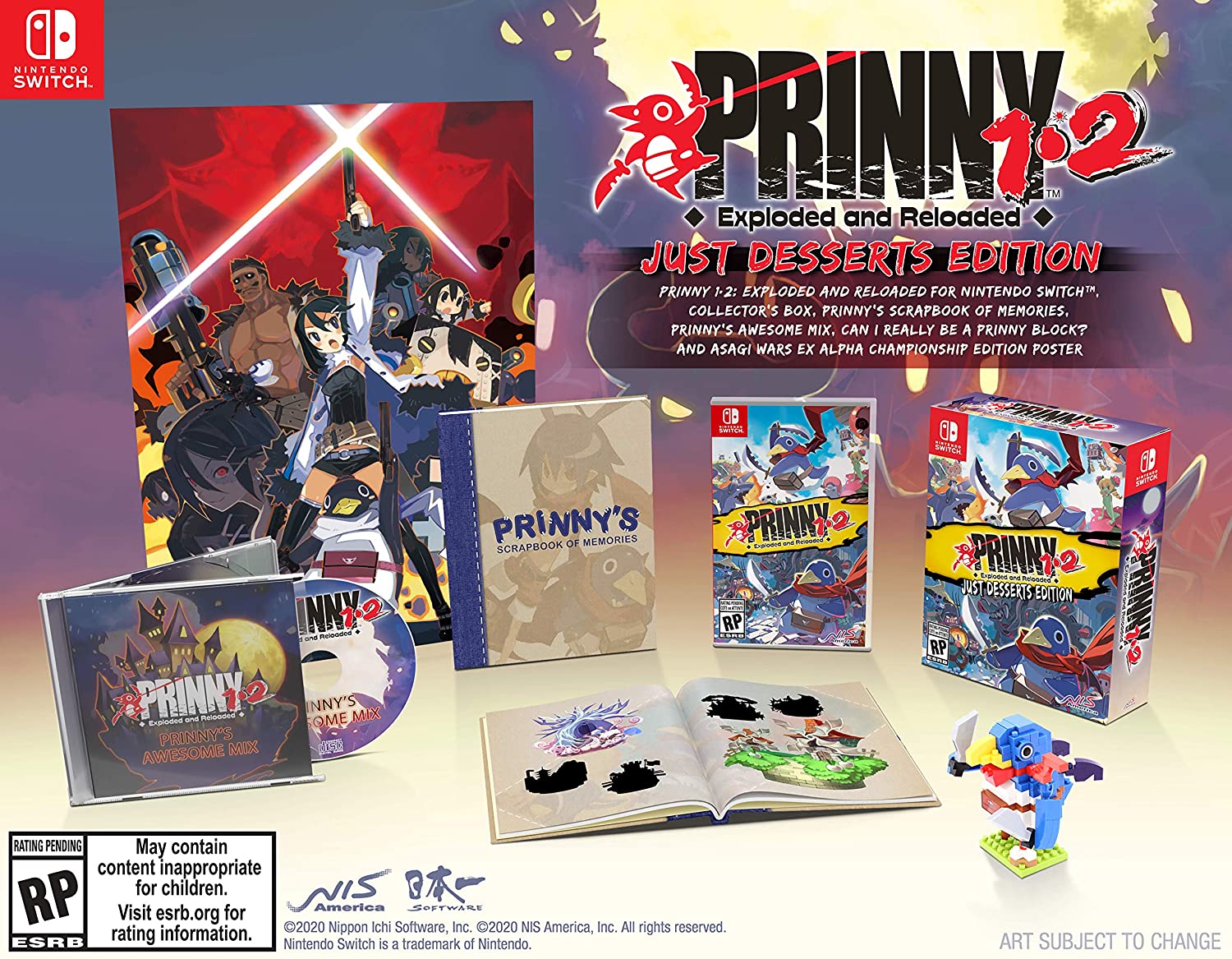 Prinny 1•2: Exploded and Reloaded Just Desserts Edition for Switch - $50 Shipped