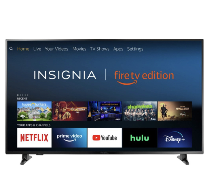 Insignia™ - 58 inch; Class - LED - 2160p - Smart - 4K UHD TV with HDR - Fire TV Edition + Echo dot (3rd gen) (Starts Nov 28) $199.99