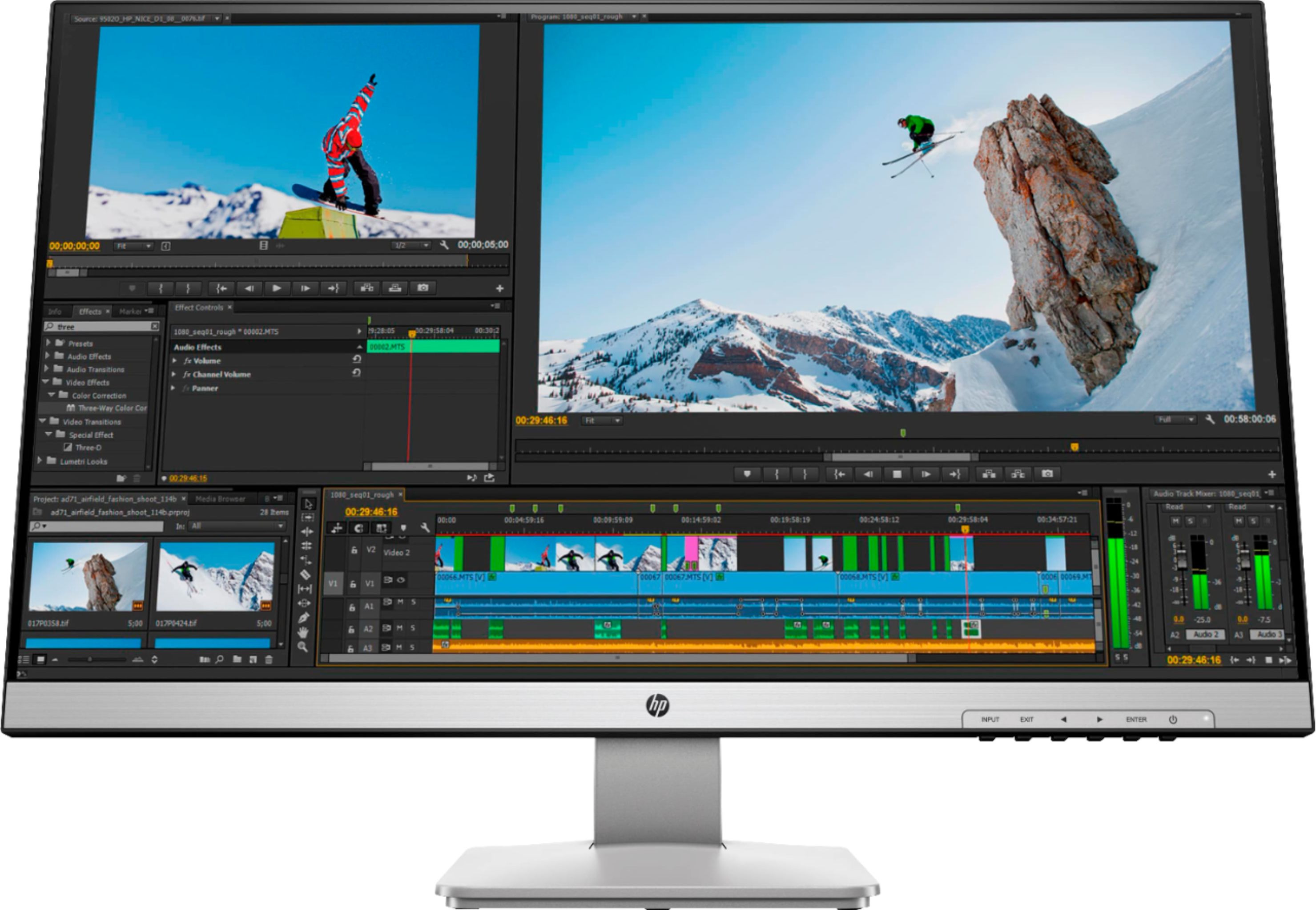 HP - 27q 27&quot; LED QHD Monitor - Pike Silver $199