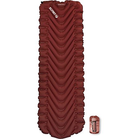 Klymit Insulated Static V Inflatable Sleeping Pad for Camping ...