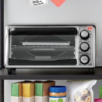 Black & Decker™ 4-Slice Toaster Oven in Grey $16 after 20% off coupon $15.99