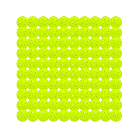 IMPACT Neon Pickleballs: 100 Count for $20