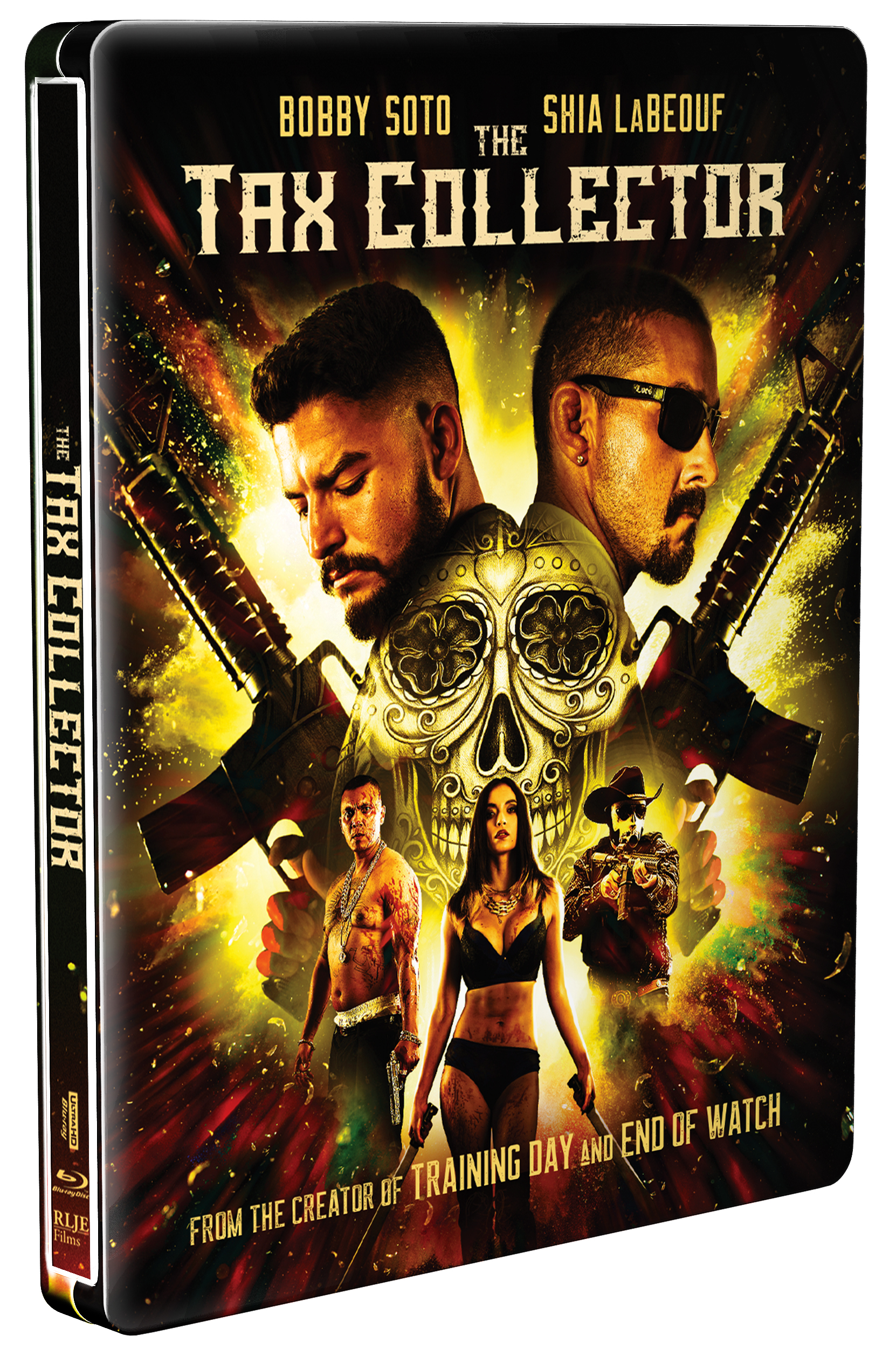 The Tax Collector Steelbook (4K Ultra HD + Blu-ray) $12.99 at Best Buy