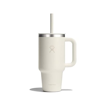 32-Oz Hydro Flask Travel Tumbler w/ Handle (Ivory) $20 + Free S&H w/ Amazon Prime