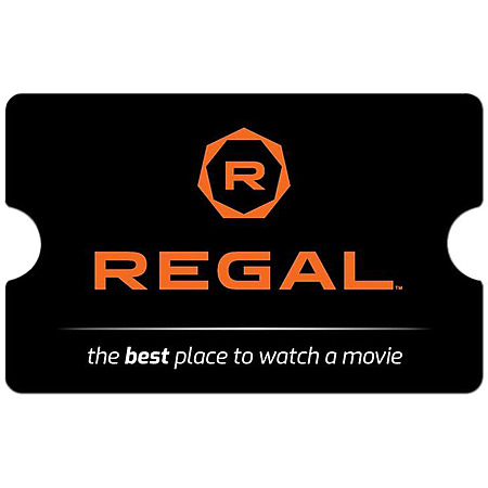 $50 Regal eGift Card (Email Delivery) $36