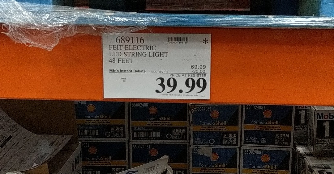 Feit color changing string lights costco online
