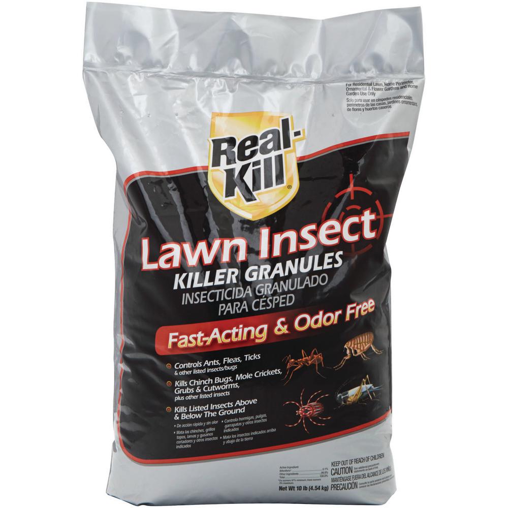 Real-Kill 10 lbs. Insect Killer for Lawns Granule or Spray $1.73 in-store only B&M @ Home Depot