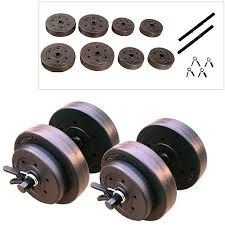 Gold's Gym Vinyl Dumbbell Set, 40 lbs $20