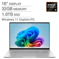 ASUS Vivobook S16 16" OLED Copilot+ PC - Powered by AMD Ryzen AI 9 365 Processor - 1TB SSD - 32GB RAM - Windows 11 $1099.99 at Costco.com