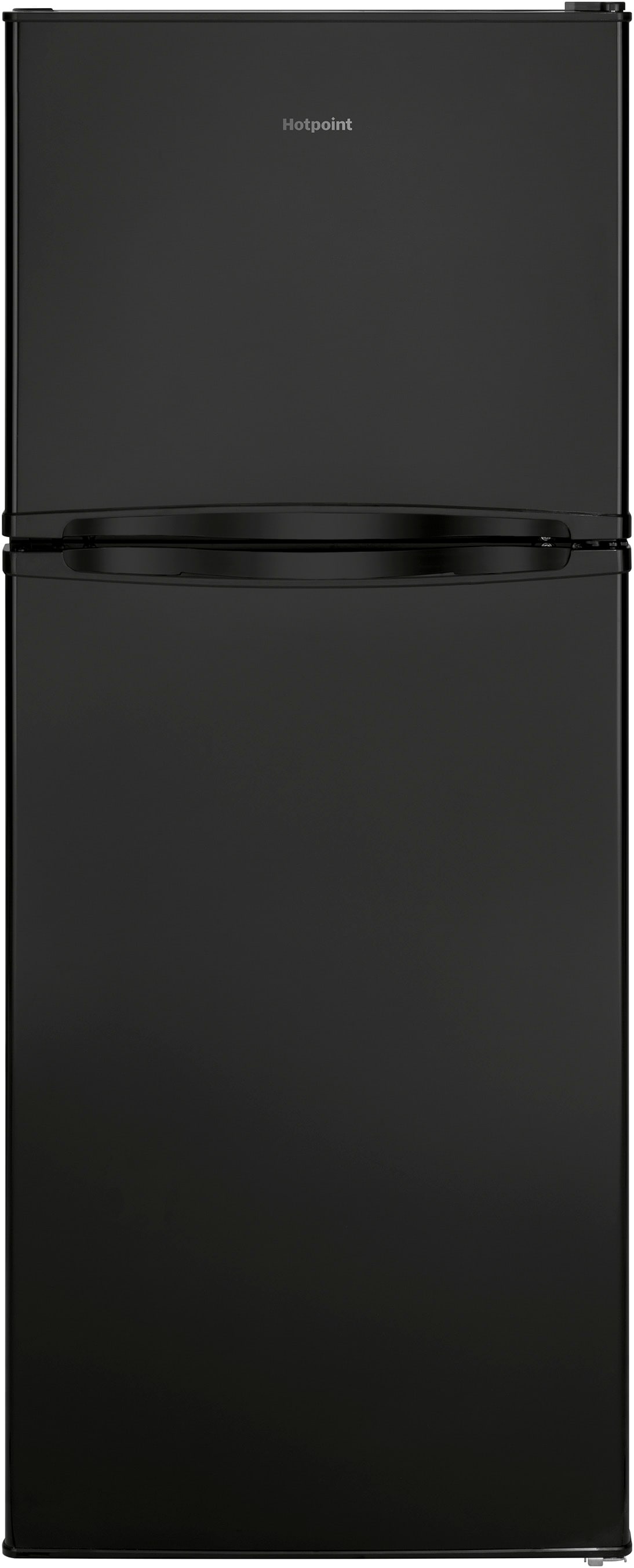 Hotpoint 9.7-cu ft Counter-depth Top-Freezer Refrigerator (Black or ...