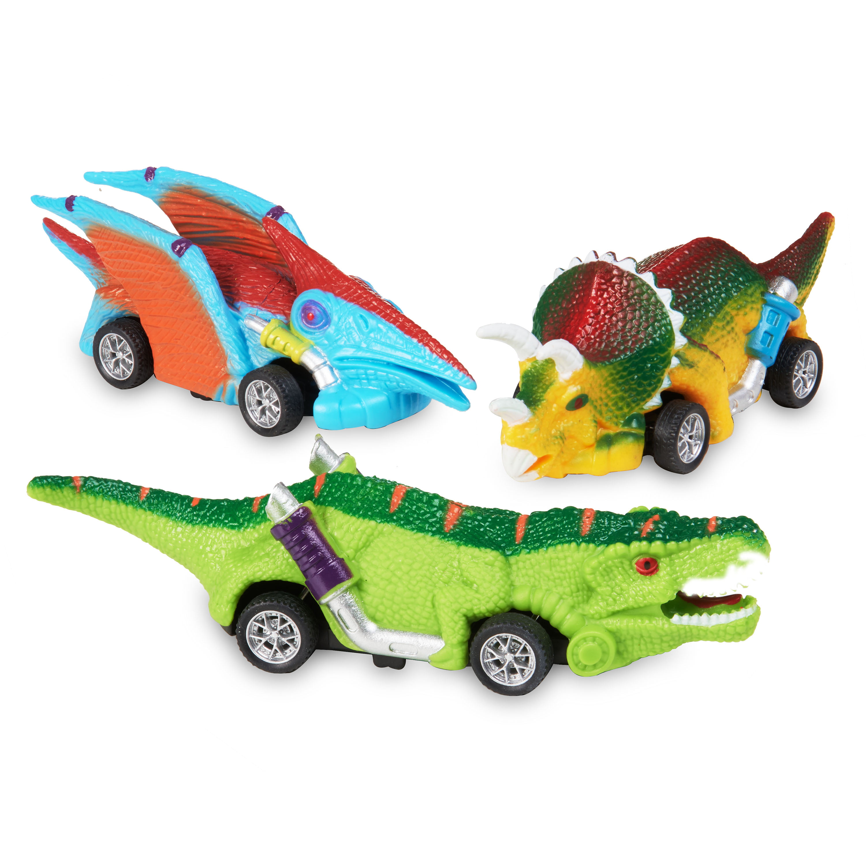 Adventure Force 3-Pack Dino Racers Vehicles! $3.97
