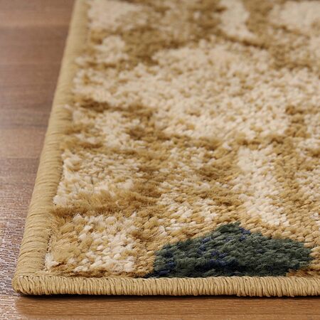 Superior Indoor Small Area Rug, Jute Backed, 4' x 6', Cream $18.61 +FS w/Prime