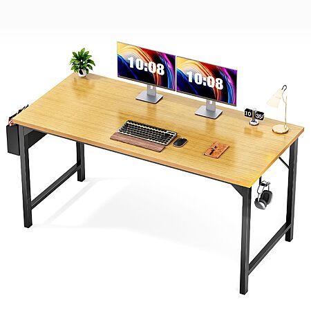 48" x 20" Sweetcrispy Wooden Desk (2 Colors) from $30.55 