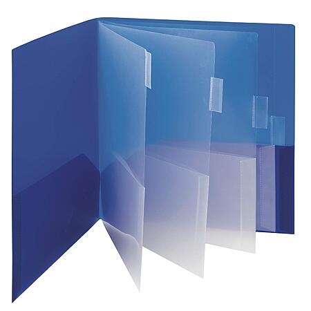 Smead Poly 10-Pocket Organizer Subject File Folder, 10 Pockets, Letter Size, Color Will Vary (89203) $4.73 +FS w/Prime