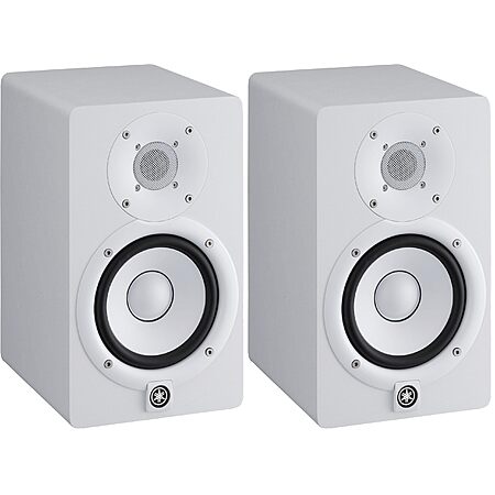 YAMAHA HS5 W 5-Inch Powered Studio Monitor Speaker, White (Pack of 2) $305.30