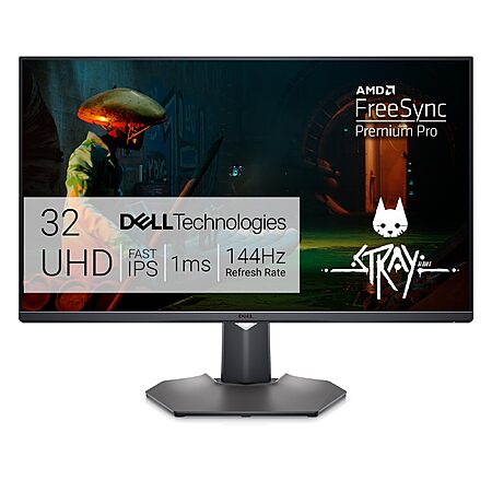 Dell G3223Q Gaming Monitor - 32-Inch 4K Ultra UHD (3840x2160), 144Hz 1Ms Display, AMD FreeSync+NVIDIA G-SYNC Compatible, Black $499.99 (3 replies)