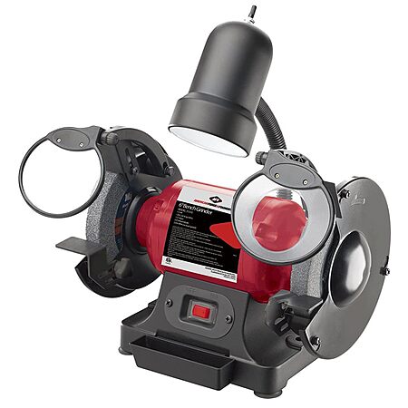 AFF 1/2 HP 6" Bench Grinder, 120V, 2.8 Amp, 3/4" Wheel Width, 31510 $129.91