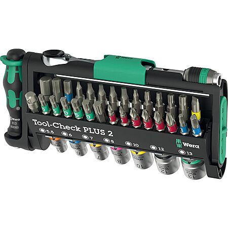 Wera 05049056001 Tool-Check PLUS 2, 39 pieces $111.29 @Amazon