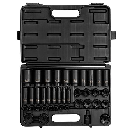 SUNEX TOOLS 2668, 1/2 Inch Drive Master Impact Socket Set $129.31