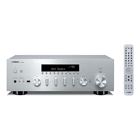 Yamaha R-N600A Network Receiver with Streaming, Phono and Built-in DAC, Silver $599.95