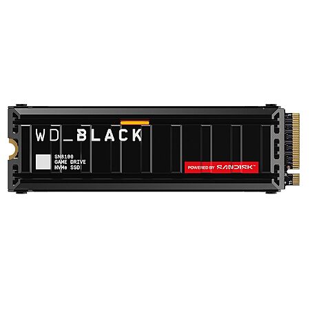 WD_Black SN8100 4TB NVMe SSD with Heatsink - PCIe 5.0x4, M.2 2280, Up to 14,900MB/s Read Speed, up to 11,000MB/s Write Speed, WDS400T1XHM $699.99