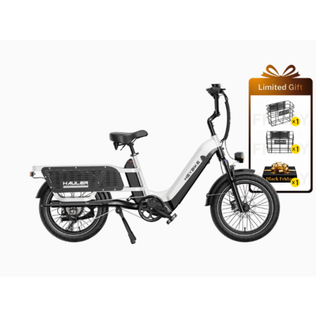 Heybike Hauler Dual Battery 85 Mile Electric Cargo Bike $899 (1 replies)