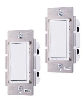 Honeywell Z-Wave Smart Dimmer or Light Switch, 2-pack,  $44.99 - Costco.com