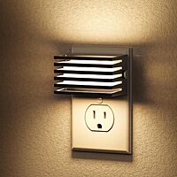 2-Pack L Lohas LED Automatic Dusk to Dawn Wall Plug Night Lights (Soft White)