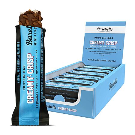 3-Pack 12-Count Barebells 20g Protein Bars (7 flavors) $45.88 w/ S&S + Email Signup + Free Shipping