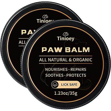 2-Pack 1.23-Oz Tinioey All-Natural Lick Safe Dogs & Cats Paw Balm $3.99 w/ S&S + Free Shipping w/ Prime or on $35+