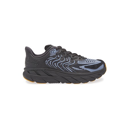 Hoka Men's Clifton LS Sneaker (Black/Anchor) $91 + Free Shipping