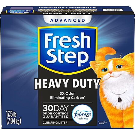 17.5-lbs Fresh Step Heavy Duty Advanced Cat Litter $8.75 w/ S&S + Free Shipping w/ Prime or on $35+
