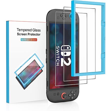 50% Off Saturndock Nintendo Switch 2 Screen Protectors!