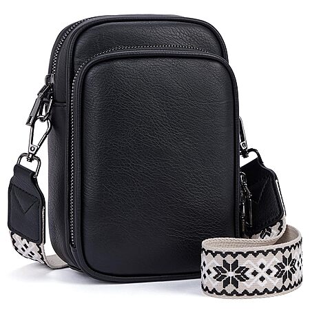 ATERITSSI Small RFID Crossbody Bag w/ Triple Compartment (7 Colors) $11.99 + Free Shipping w/ Prime or on $35+