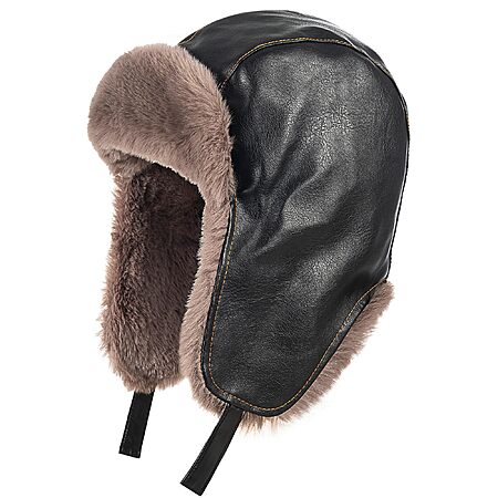 Gilotop Windproof Fur-Lined Trapper Hat w/ Ear Flaps (4 colors) $6 