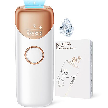 Ubroo IPL 3-in-1 Ice Cooling Laser Hair Removal Device (Gold) $29.99+ Free Shipping