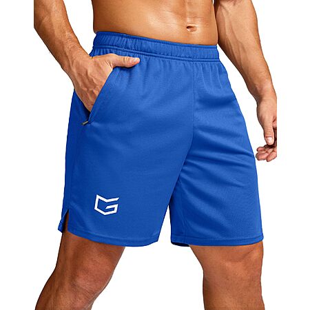G Gradual Men's Quick Dry Athletic Running Shorts w/ 2-Zipper Pockets (size XS-3XL, 5"/7"/9" Inseam, Various Colors) $12.91 + Free Shipping w/ Prime or on $35+ (4 replies)