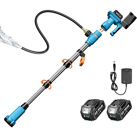 SEESII Adjustable Submersible Cordless Stick Water Transfer Pump w/ 2x 4.0 Ah Battery & Charger (Upgraded Pump) $65.99 + Free Shipping
