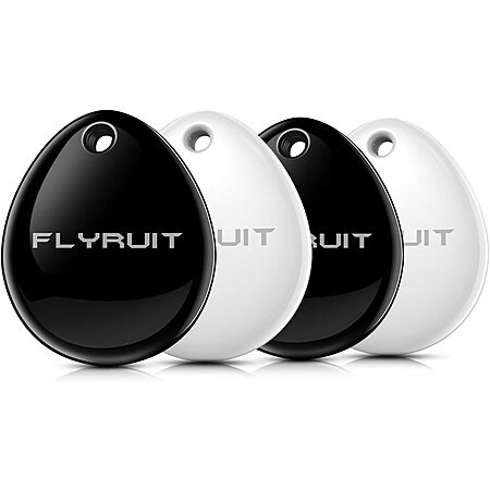 Prime Members: 4-pk FLYRUIT Find My Certified Bluetooth Tracker Tags (iOS Only) $10 + Free S&H
